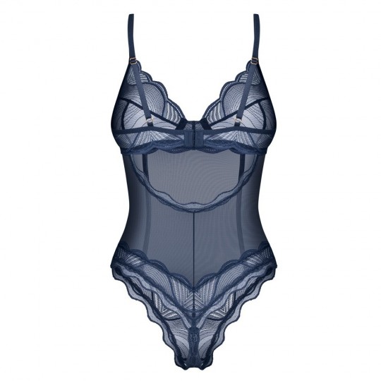 CROTCHLESS BODY NIGHTLY BLUE