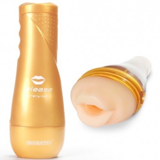 RELEASE CHERRY RUSH VIBRATING MASTURBATOR