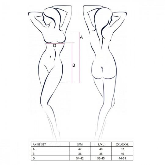 PASSION NURSE COSTUME AKKIE SET