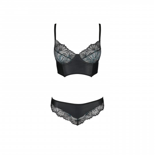 CONJUNTO DE 2 PEÇAS BIKINI ASTRIDA PRETO PASSION