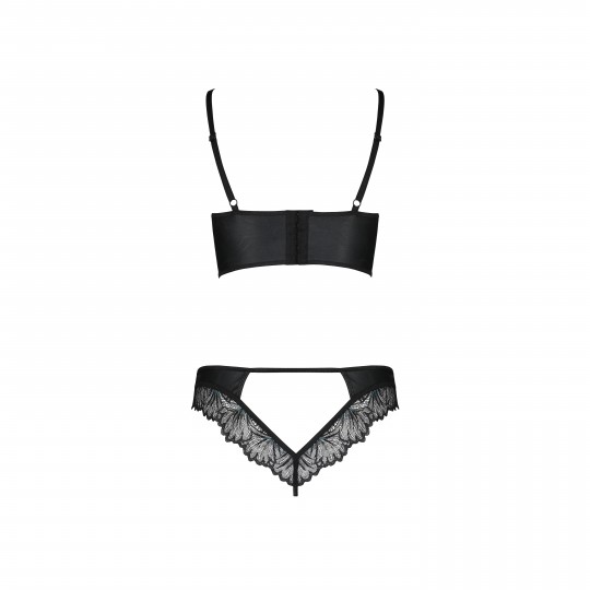 CONJUNTO DE 2 PEÇAS BIKINI ASTRIDA PRETO PASSION