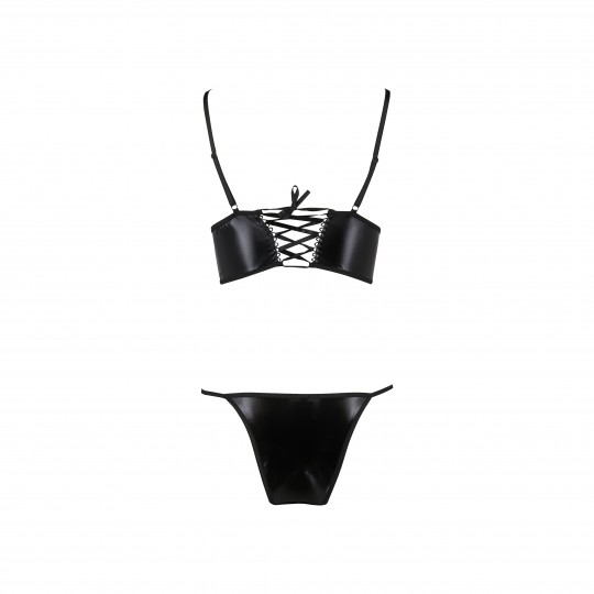 ENSEMBLE 2 PIÈCES ASUNA NOIR EROTIC LINE PASSION