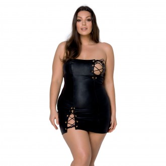 PICARDÍA Y TANGA CELIN NEGRO TALLA QUEEN PASSION