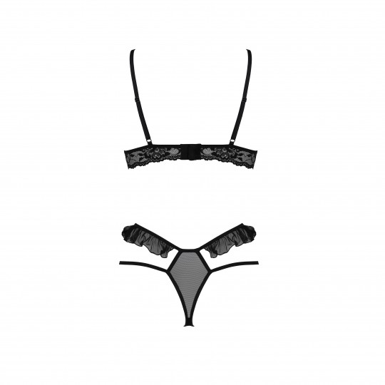 ENSEMBLE 2 PIÈCES DOLLY NOIR EROTIC LINE PASSION