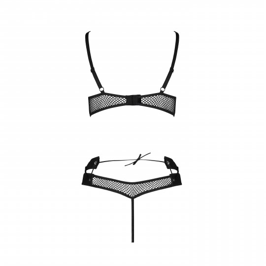 CONJUNTO DE 2 PIEZAS FRANCESCA NEGRO PASSION