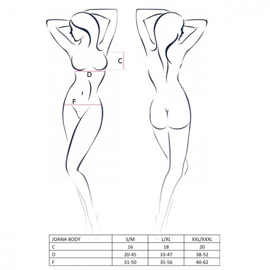 BODY JOANA NEGRO PASSION