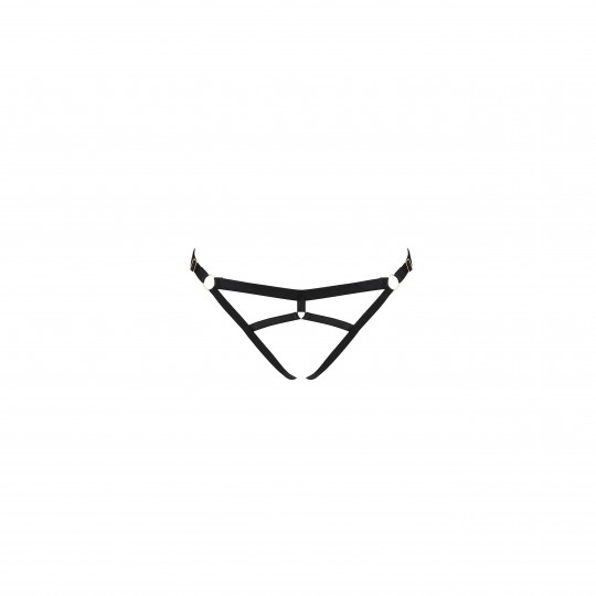 STRING AVEC OUVERTURE KELIS NOIR PASSION