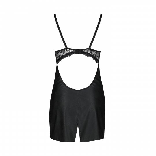 LOONA CHEMISE BLACK  - PASSION