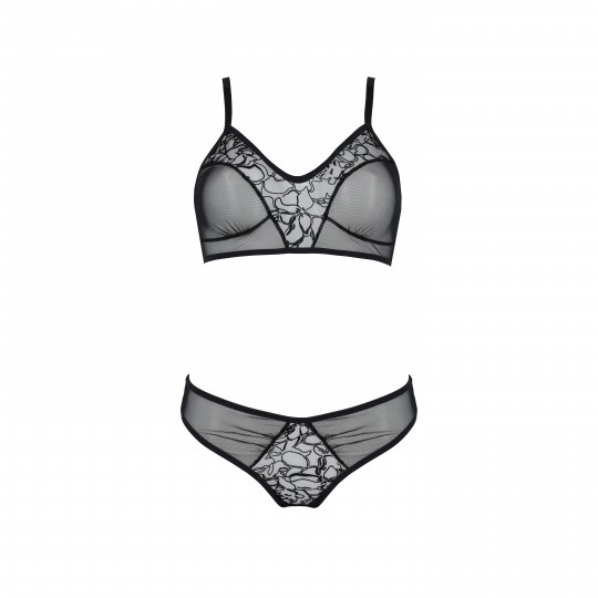 CONJUNTO DE 2 PIEZAS PRIMULA BIKINI NEGRO ECO COLLECTION PASSION