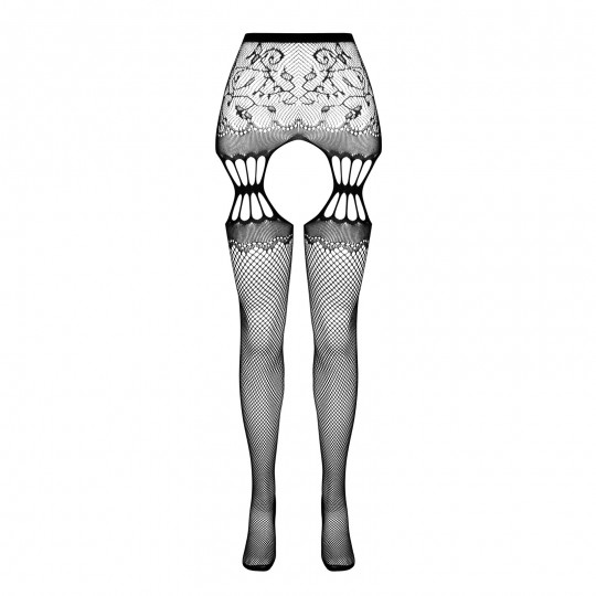 COLLANTS COM EFEITO DE LIGAS S027 VERMELHAS EROTIC LINE PASSION
