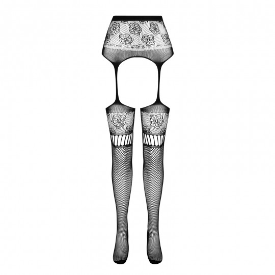 COLLANTS COM EFEITO DE LIGAS S030 VERMELHAS EROTIC LINE PASSION