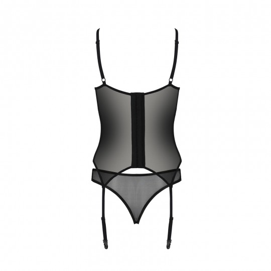 SELAGINELLA CORSET BLACK  - ECO PASSION