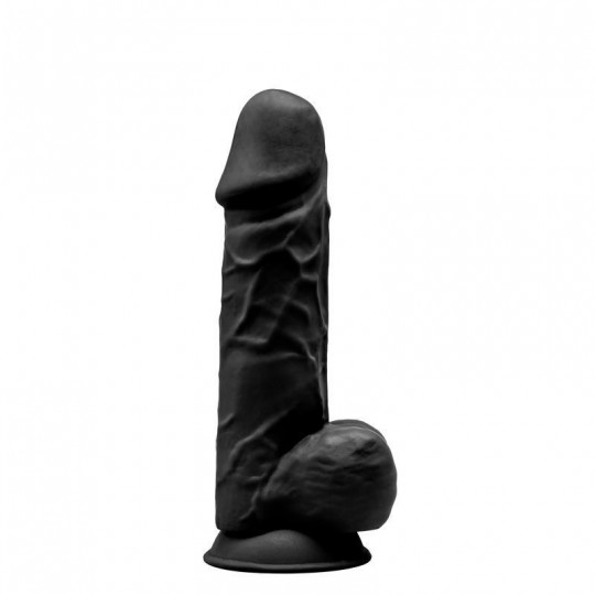SILEXD DILDO REALISTA BLACK MOD. 4 8.5&quot; 