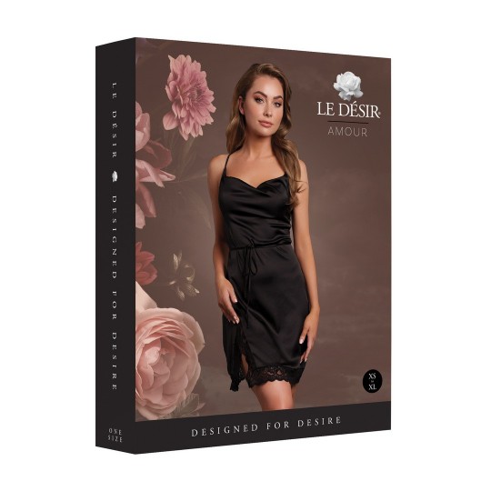 ROBE OPEN BACK NOIR LE DÉSIR