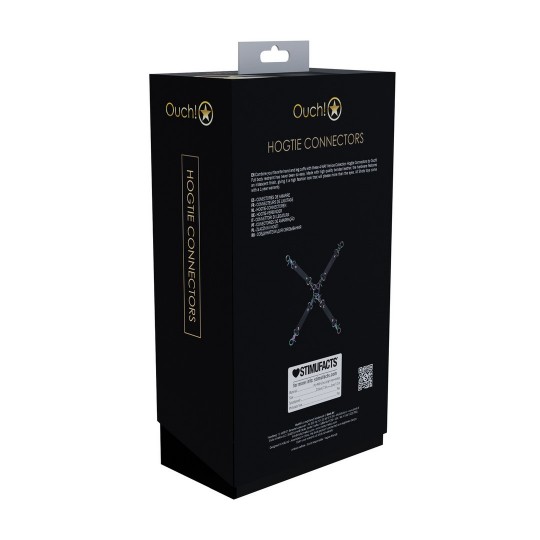 VENICE COLLECTION - HOGTIE CONNECTORS - BLACK