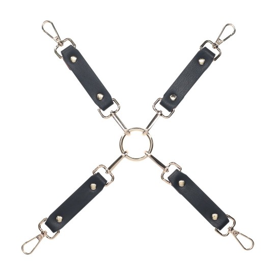 MILAN COLLECTION - HOGTIE CONNECTORS - BLACK/RED