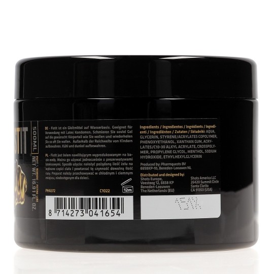 NUMBING LUBRICANT - 17 FL OZ / 500 ML