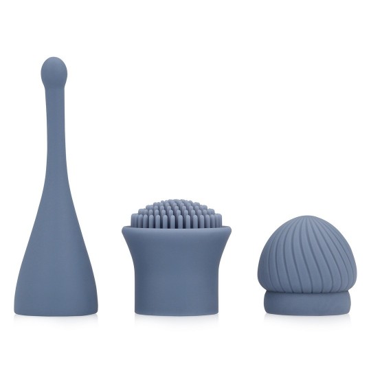 VIBRADOR THE THRILL10 SPEED INTERCHANGEABLE AZUL LOVELINE