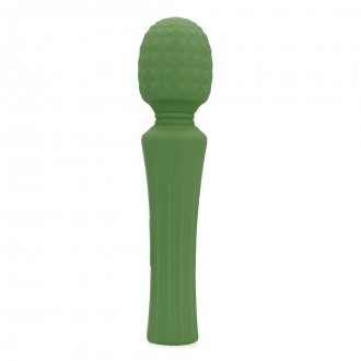 POWERFUL WAND VIBRATOR MASSAGER WITH STILL HANDLE - GREEN MUMBA