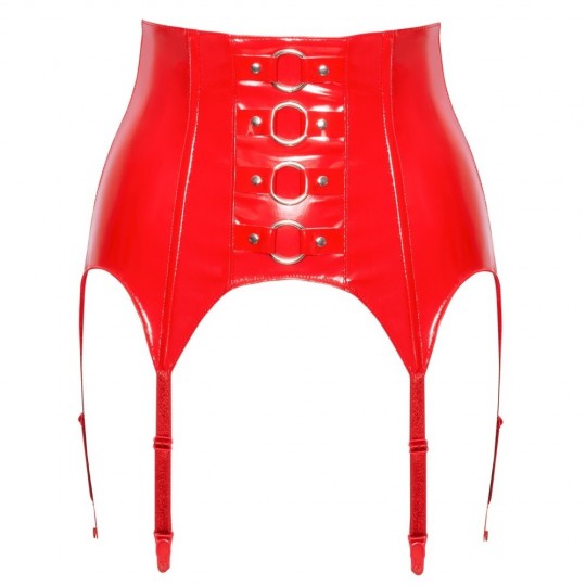 VINYL SUSPENDER BELT