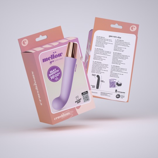 MINI VIBRATORE MELLOW GEE LAVANDA CRUSHIOUS