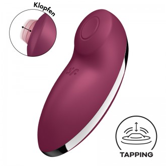 ESTIMULADOR TAP & CLIMAX 2 VERMELHO SATISFYER