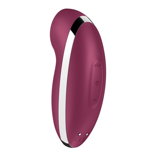 ESTIMULADOR TAP &amp; CLIMAX 2 VERMELHO SATISFYER