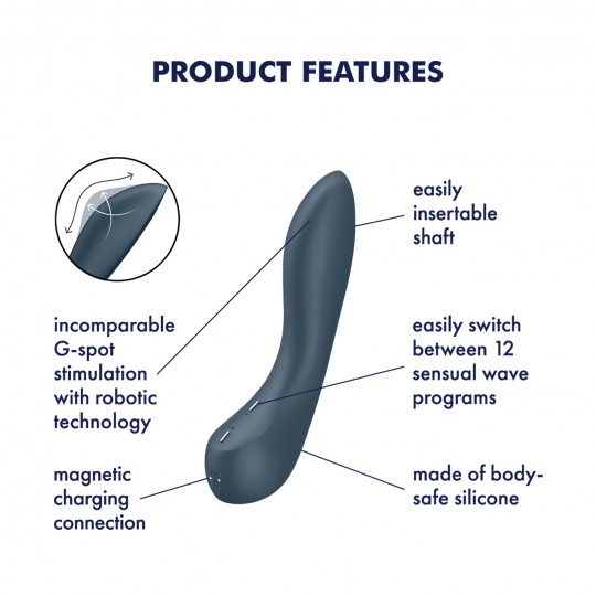 SATISFYER G-SPOT WAVE 4 VIBRATOR