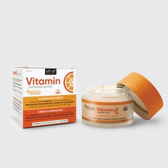 CRÈME DE JOUR ILLUMINATRICE VITAMIN C 50ML VIT VIT COSMETICS