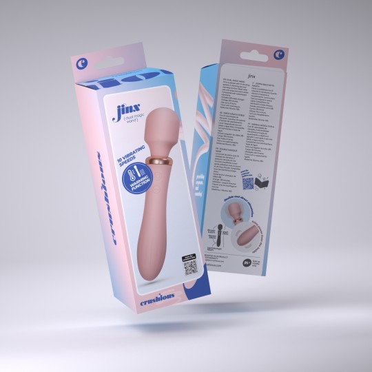 PACK 5 + 1 GRATUIT VIBROMASSEUR WAND DOUBLE JINX VIN ROSÉ CRUSHIOUS