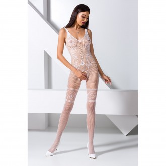 CATSUIT BS069 BLANC EROTIC LINE PASSION