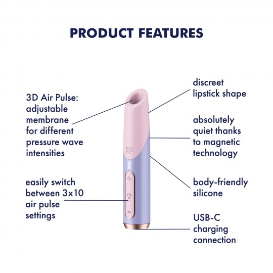 STIMULATEUR BOLD KISS SATISFYER