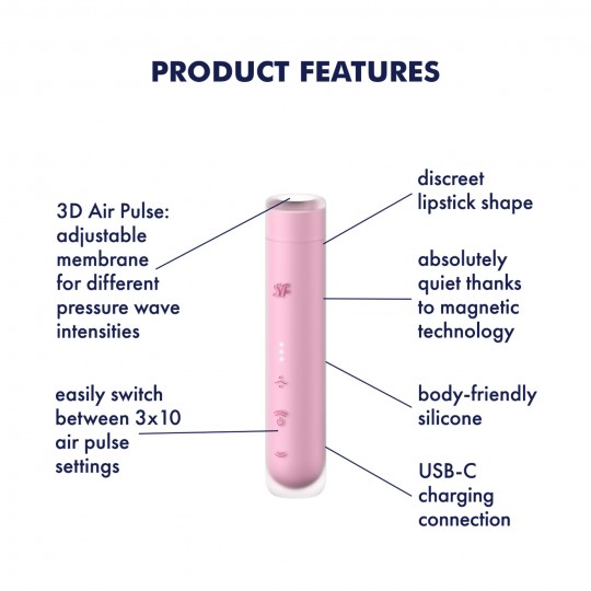 STIMOLATORE FIRST KISS SATISFYER