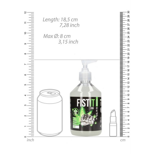 CBD LUBRICANT - 17 FL OZ / 500 ML- PUMP