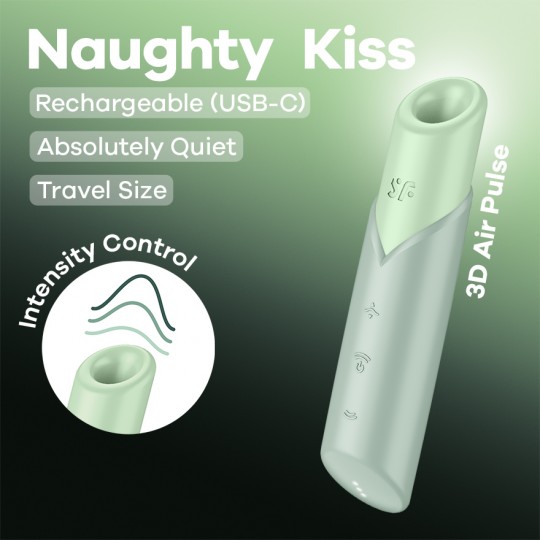 STIMOLATORE NAUGHTY KISS SATISFYER