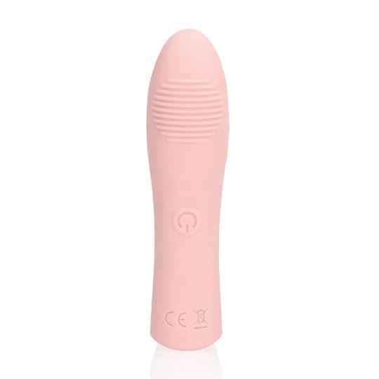 SILICONE FINGER VIBRATOR - TOUCH OF PINK
