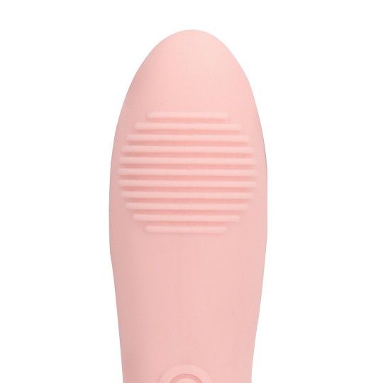 SILICONE FINGER VIBRATOR - TOUCH OF PINK
