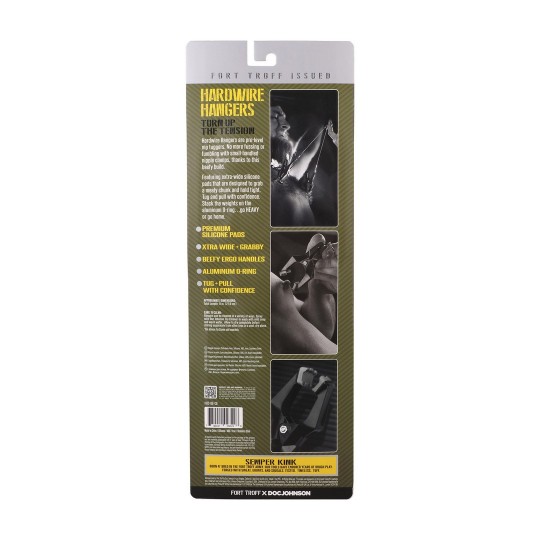 HARDWIRE HANGERS - BLACK/GREEN