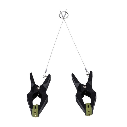 HARDWIRE HANGERS - BLACK/GREEN