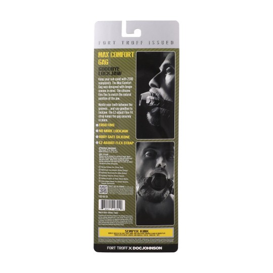 MAX COMFORT GAG - BLACK