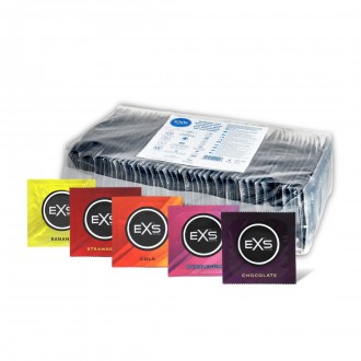 EXS MIXED FLAVOURED - CONDOMS - 500 PIECES