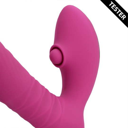 VIBRADOR THRUSTING AND TAPPING VIBRATOR ROSA TESTER