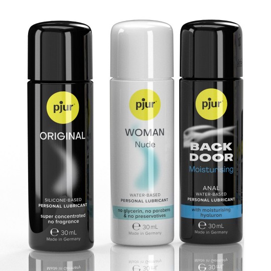 ENSEMBLE DE LUBRIFIANTS PJUR PRIDE BOX - 3 X 30 ML