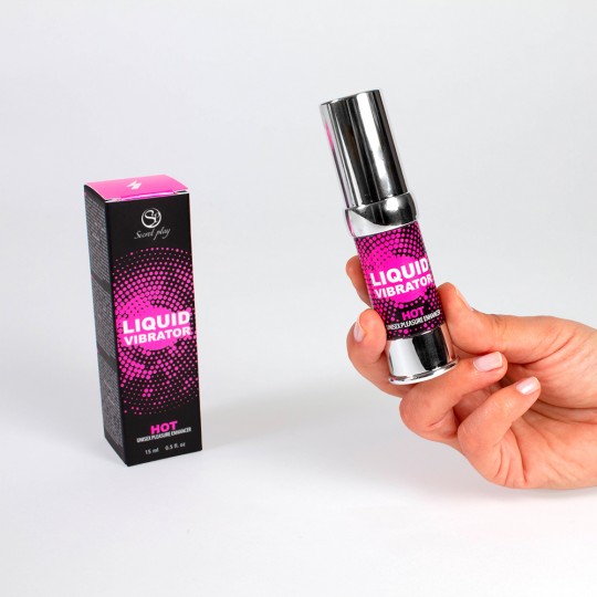 GEL LIQUID VIBRATOR HOT 15 ML