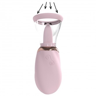 BOOST - RECHARGEABLE VULVA AND BREAST PUMP - PINK