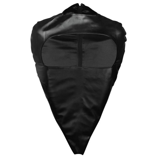 ZIP-UP FULL ARM AND SHOULDER SLEEVE RESTRAINT - BLACK