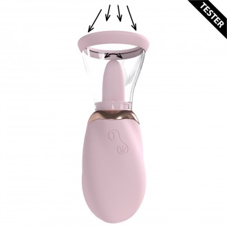 BOOST - RECHARGEABLE VULVA AND BREAST PUMP - PINK - TESTER