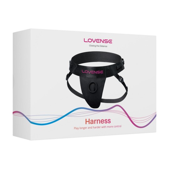 STRAPLESS HARNESS FOR LAPIS DUAL ENDED VIBRATING STRAP-ON- BLACK/PINK