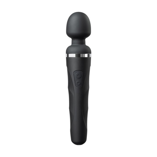 DOMI 2 - BLUETOOTH APP-CONTROLLED MINI WAND MASSAGER - BLACK