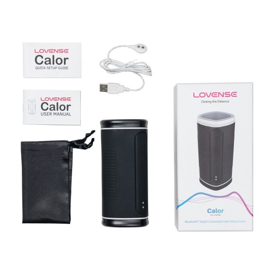 CALOR - BLUETOOTH REMOTE CONTROL POCKET PUSSY - BLACK
